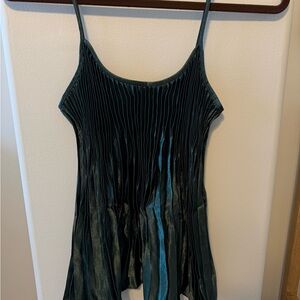 Vince Green Pleated Women's Top